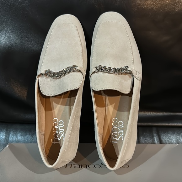 🔥🔥🔥NEW Franco Sarto Dana Suede Loafers Flats - Picture 6 of 10
